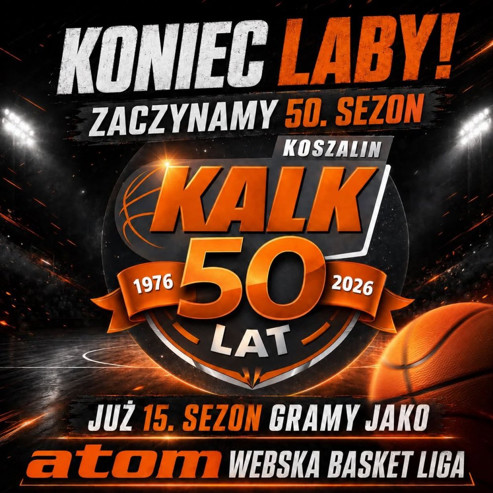 atom WEBSKA BASKET LIGA - Zaczynamy 50. sezon!!!