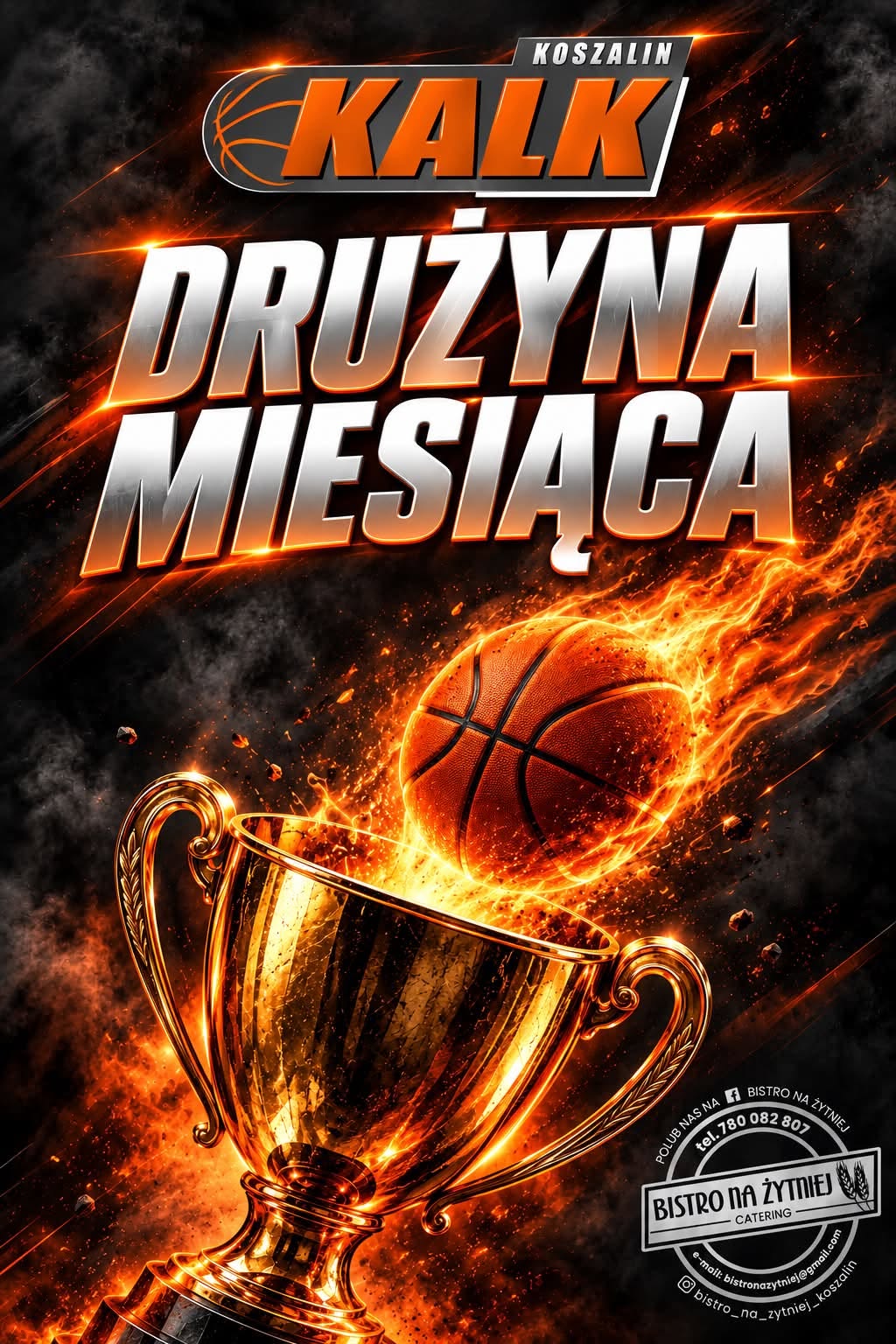 50. SEZON- DRUŻYNA MIESIĄCA !!!